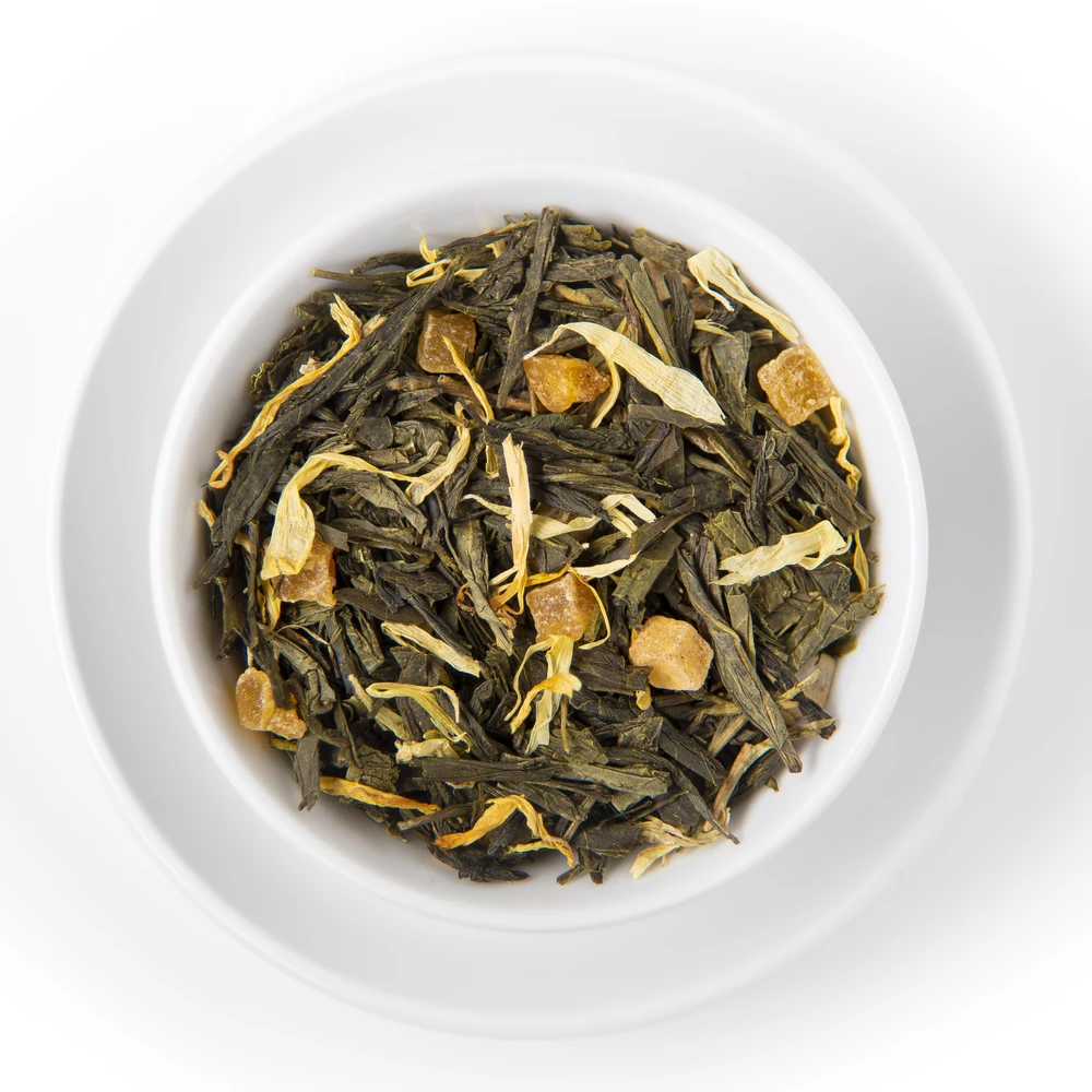 Зеленый чай с манго