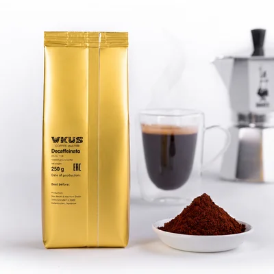 Кофе молотый Decaffeinato — фото 2